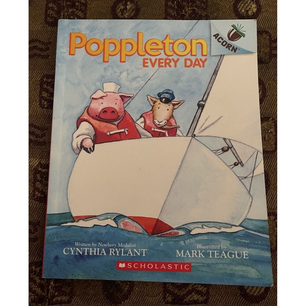 Scholastic Poppleton Every Day (Poppleton #3) Cynthia Rylant PB Illus Teague